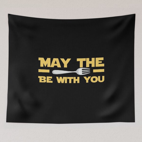 Item preview, May The Fork Be With You Star Foodie  designed and sold by BUBLTEES.