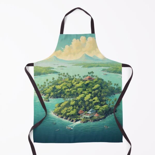 Item preview, A Vintage Travel Illustration of Jakarta - Indonesia designed and sold by GoodOldVintage.