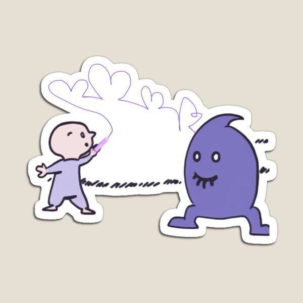 Item preview, Harold's Magical Monster: Brought to Life by Purple Crayon designed and sold by MacBeoThui.