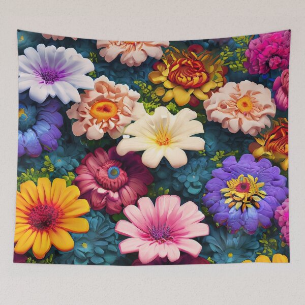 Item preview, flower mosaic designed and sold by Cuarzo.