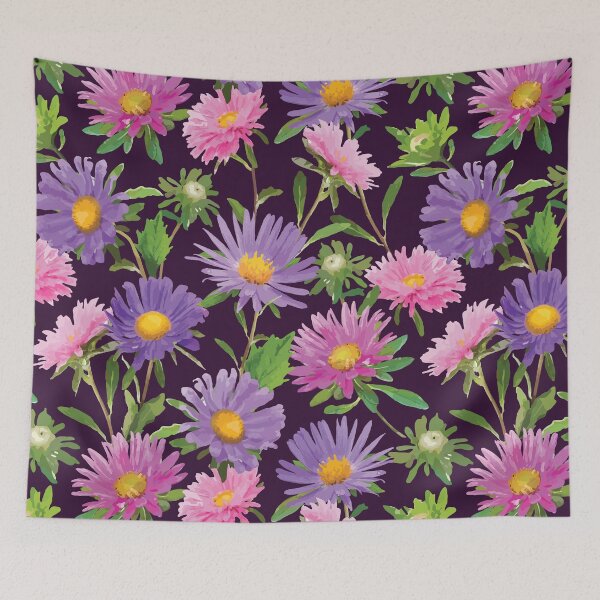 Item preview, Amazing Aster Flowers designed and sold by danikaVT.
