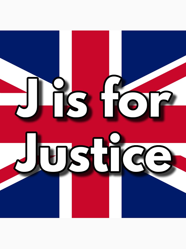 Thumbnail 7 of 7, Classic T-Shirt, J is for Justice designed and sold by British-Culture.