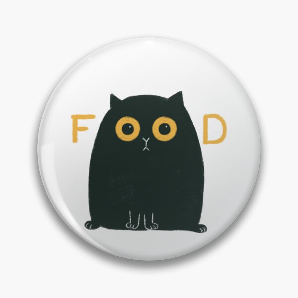 Item preview, Hungry black cat designed and sold by Karmelja.