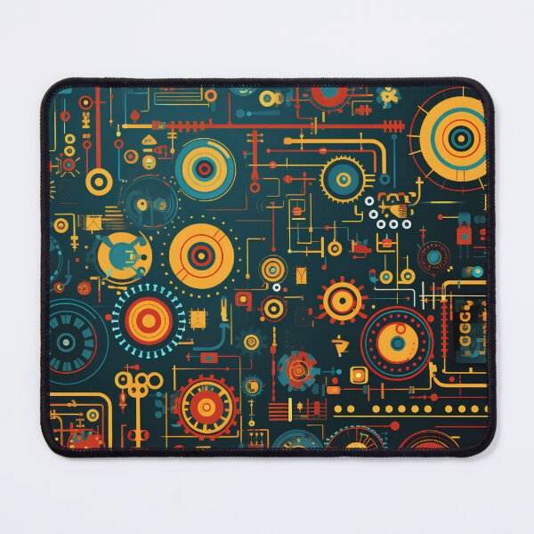 Item preview, Tech seamless pattern designed and sold by Wrapta.