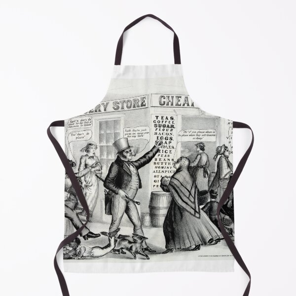 Item preview, STK501501A-Cheap groceries, vintage print. designed and sold by StocktrekImages.