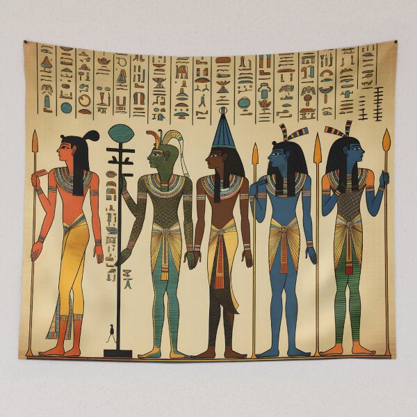 Item preview, Ancient Egypt Seamless Pattern - Timeless Elegance  designed and sold by AlienSkinEyes.
