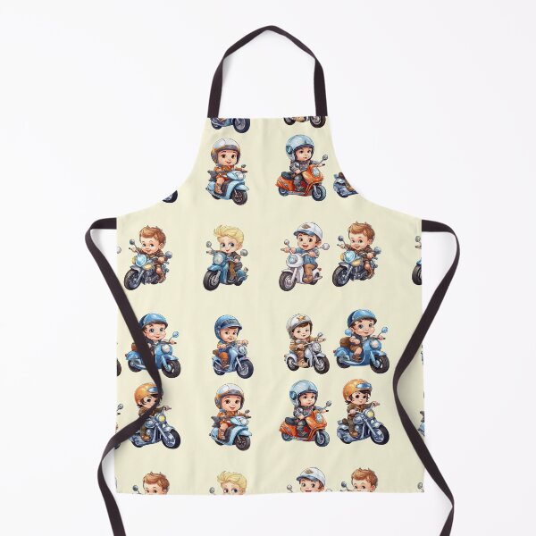 Item preview, Baby Boys Riding a Motorcycle (set1) designed and sold by TheTrendsDesk.