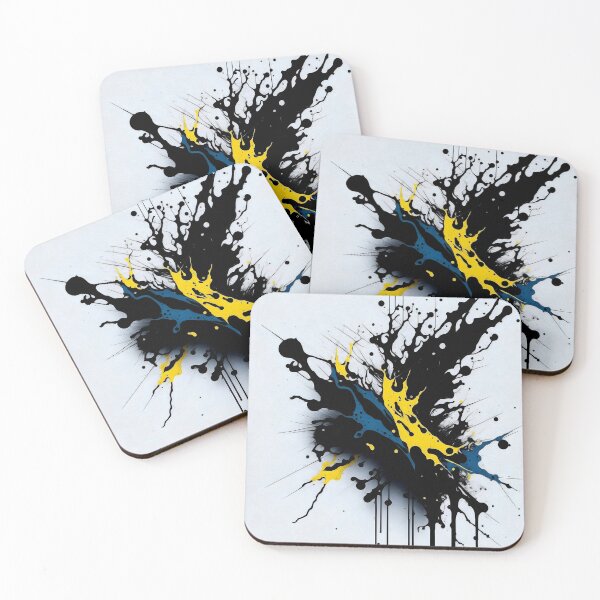 Item preview, Ink explosions painting for contemporary home decoration. designed and sold by paulo silveira.