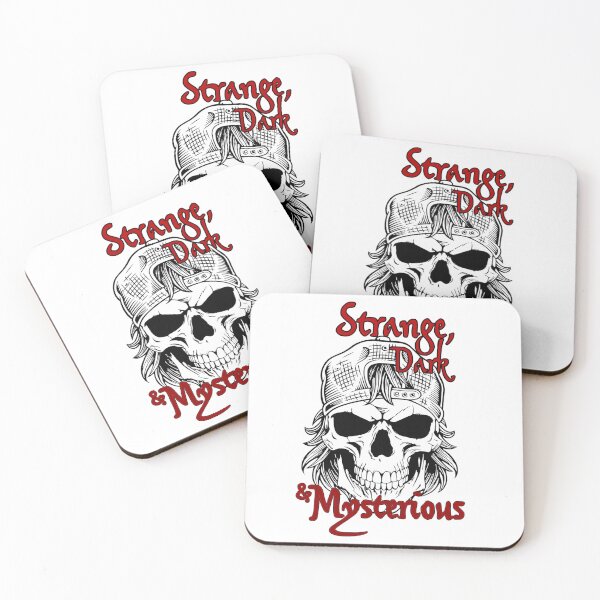 Item preview, Mr Ballen inspired black skull with red wording designed and sold by Madness-Within.