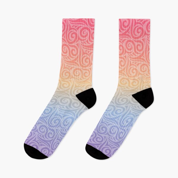 Item preview, Cute pastel rainbow geometric art nuvo pattern  designed and sold by Yaragold.