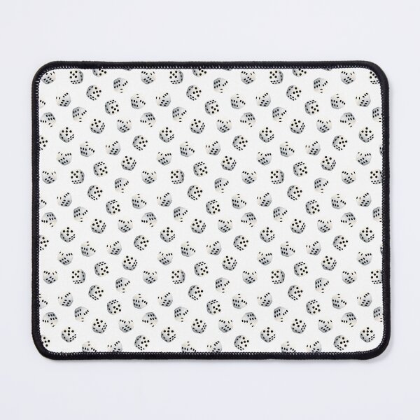 Item preview, Black and white gambling dices watercolor pattern for print on t shirts designed and sold by Elena Malgina.
