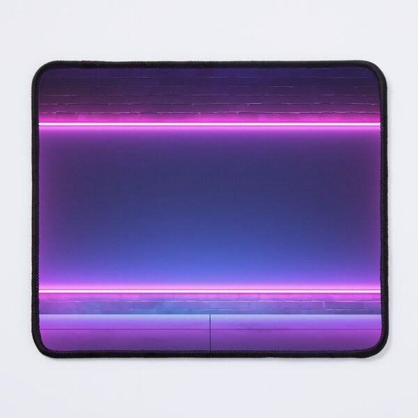 Item preview, Wall with empty space and neon light designed and sold by WallWhimsyWorks.