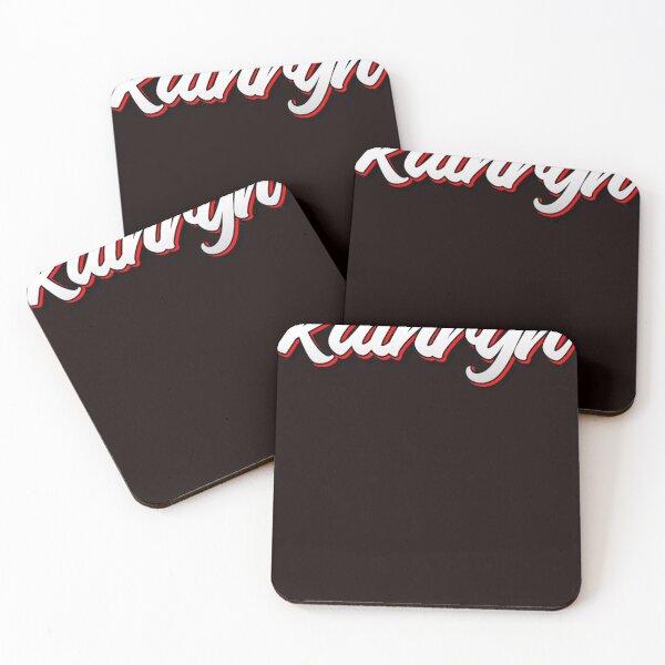 Item preview, Retro Kathryn Name Label (Black) designed and sold by EDUARREYNOL.