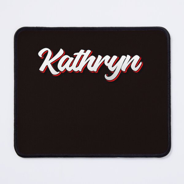 Item preview, Retro Kathryn Name Label (Black) designed and sold by EDUARREYNOL.