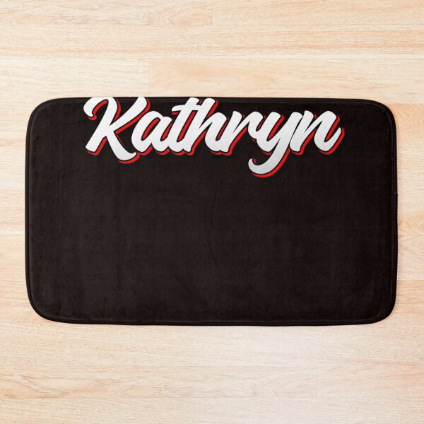 Item preview, Retro Kathryn Name Label (Black) designed and sold by EDUARREYNOL.