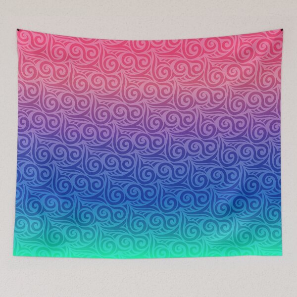 Item preview, Cute pastel cool colors geometric art nuvo pattern  designed and sold by Yaragold.