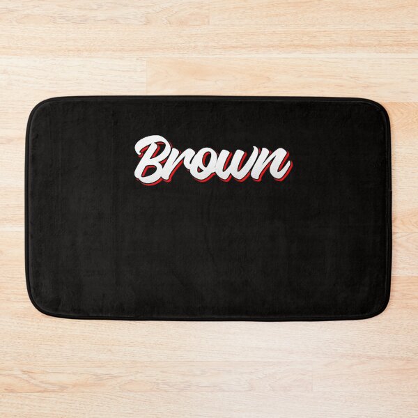 Item preview, Retro Brown Name Label  designed and sold by EDUARREYNOL.