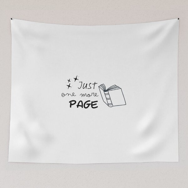 Item preview, Just one more page - for Book Lovers designed and sold by NatureArtDecor.