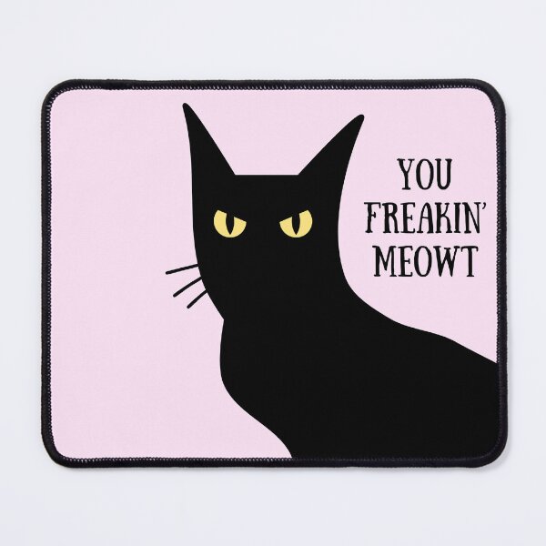 Item preview, Grumpy funny cat kitty you freakin meowt cute designed and sold by immersif.