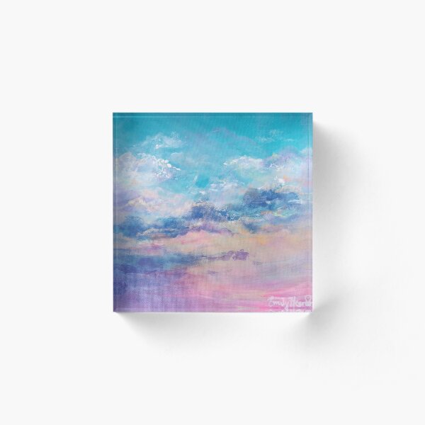 Good Morning Acrylic Block