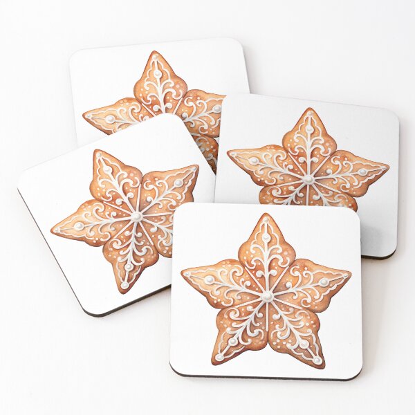 Item preview, Gingerbread Star Cookie Christmas Time designed and sold by My-Magic-World.
