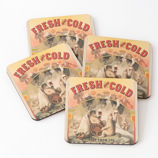 Item preview, STK501531A-Polar bears enjoying mugs of beer designed and sold by StocktrekImages.