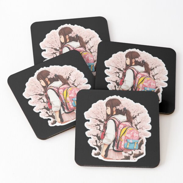 Item preview, Sakura Girl Backpacking in Japan - Travel Souvenir designed and sold by Ridiculam Toga.