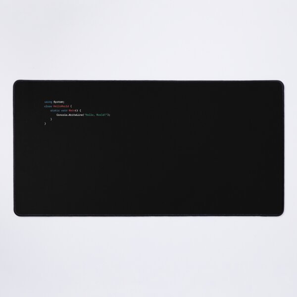 Item preview, Hello World in C# designed and sold by lizzymercury.
