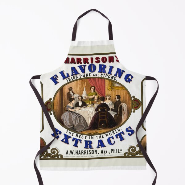 Item preview, STK501537A-Vintage ad for Harrison's flavoring extracts. designed and sold by StocktrekImages.