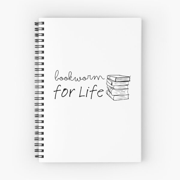 Item preview, Bookworm for Life - for Book Lovers designed and sold by NatureArtDecor.