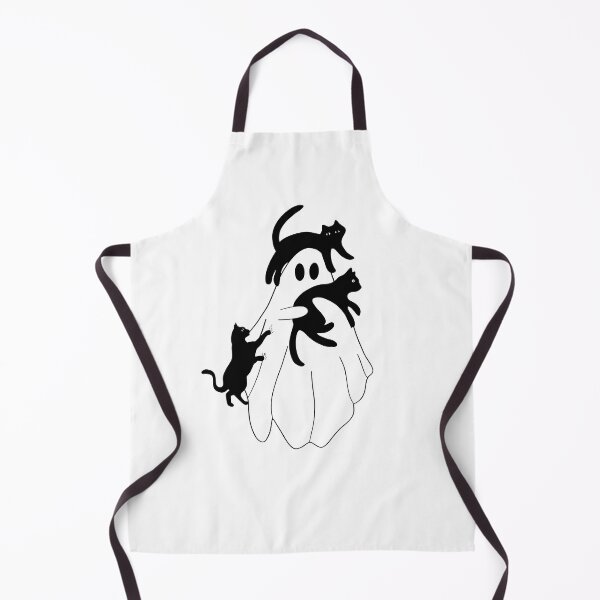 Item preview, Cat Lady Halloween Cat Owner Ghost Black Cats designed and sold by mygparentsded.