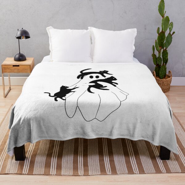 Item preview, Cat Lady Halloween Cat Owner Ghost Black Cats designed and sold by mygparentsded.