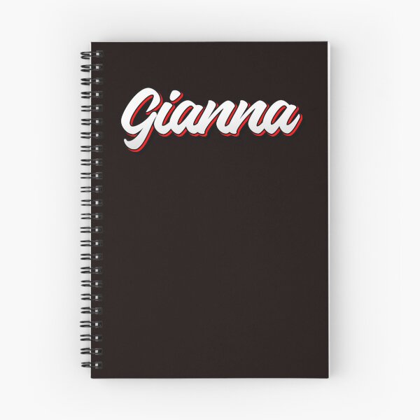 Item preview, Retro Gianna Name Label  designed and sold by CARLOSWILLA.