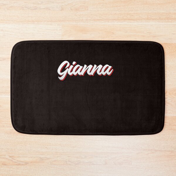 Item preview, Retro Gianna Name Label  designed and sold by CARLOSWILLA.
