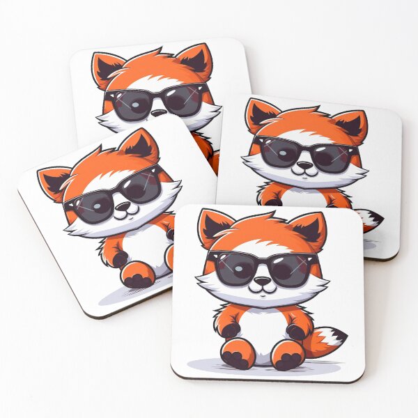 Item preview, Cute Red Panda Wearing Cool Sunglass designed and sold by quotopia.