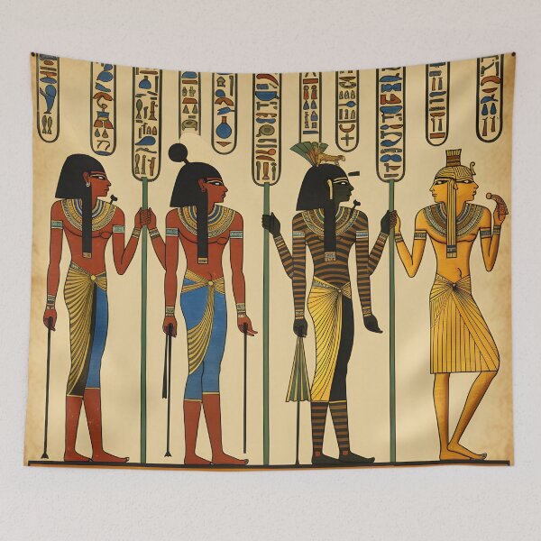 Item preview, Ancient Egypt Seamless Pattern - Timeless Elegance  designed and sold by AlienSkinEyes.