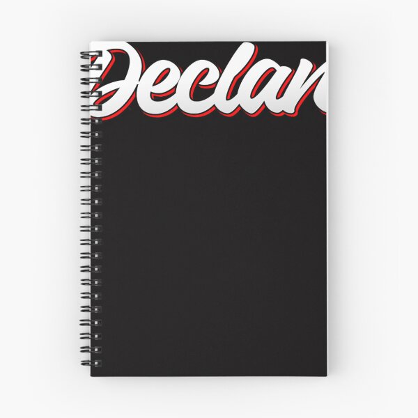 Item preview, Retro Declan Name Label (Black)  designed and sold by CARLOSWILLA.