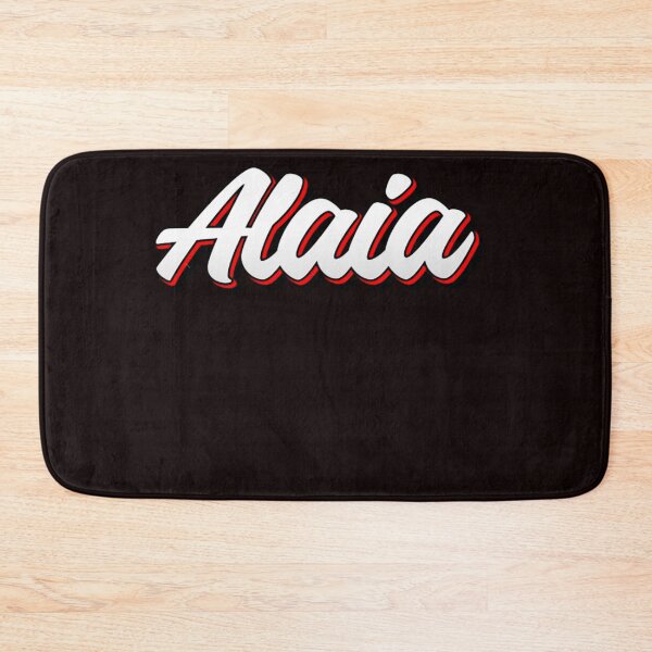 Item preview, Retro Alaia Name Label (Black)  designed and sold by CARLOSWILLA.