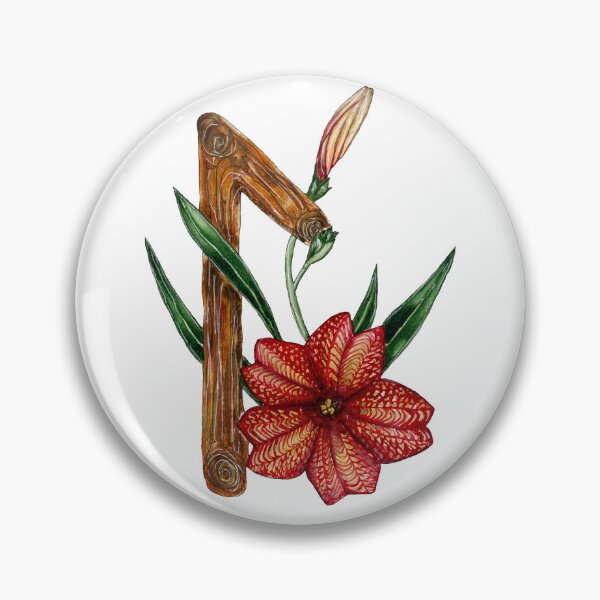 Item preview, Laguz rune designed and sold by Halyna Nechyporuk.