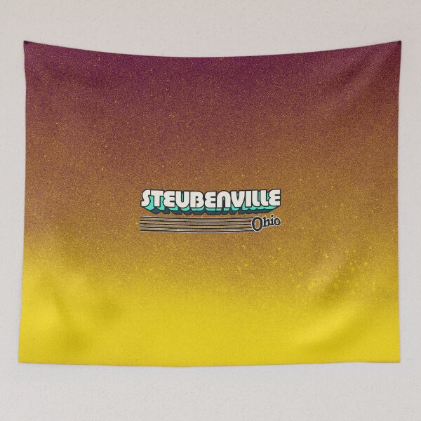 Item preview, Steubenville, Ohio | Retro Stripes designed and sold by retroready.