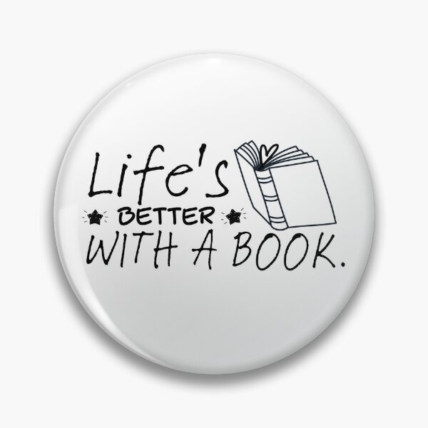 Item preview, Life's better with a book - for Book Lovers designed and sold by NatureArtDecor.