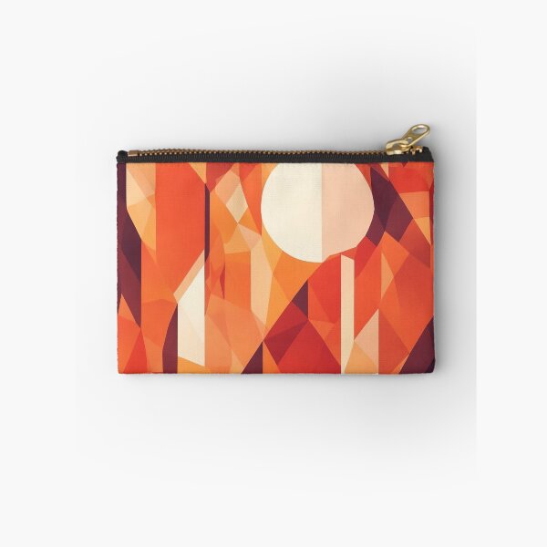 Item preview, Cityscape during sunset, geometric shapes warm hue designed and sold by CoolPixels.