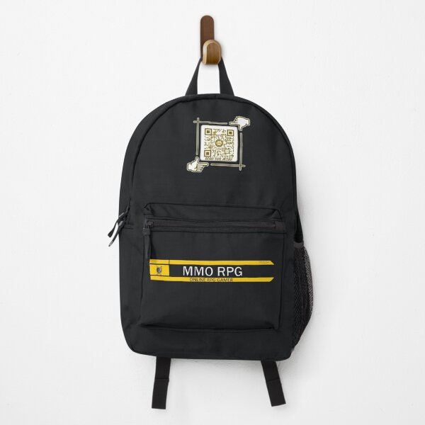 Item preview, MMO RPG - Online RPG Gamer Logo V2 (Yellow/Black) designed and sold by Visual Resolutions.