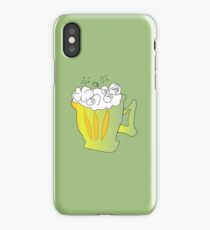 Cool Foamy Beer. iPhone Case