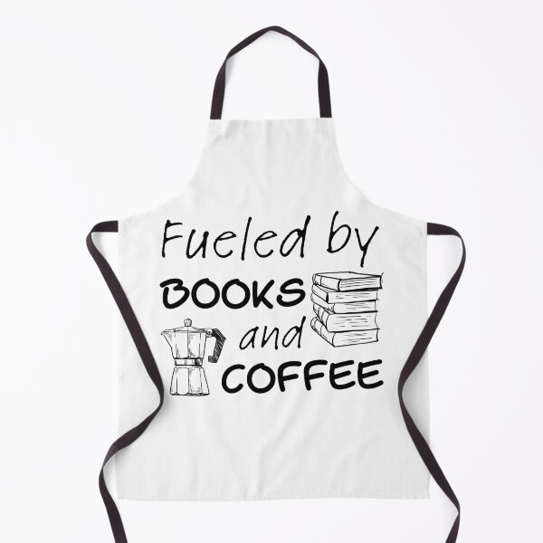 Item preview, Fueled by books and coffee - for Book Lovers designed and sold by NatureArtDecor.