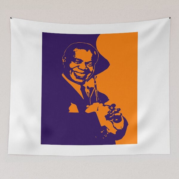 Item preview, Louis Armstrong Vintage designed and sold by Sylvanny.