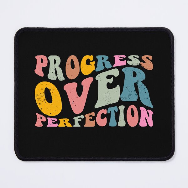 Item preview, Progress Over Perfection Motivational Teacher designed and sold by ambaart.