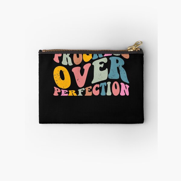 Item preview, Progress Over Perfection Motivational Teacher designed and sold by ambaart.