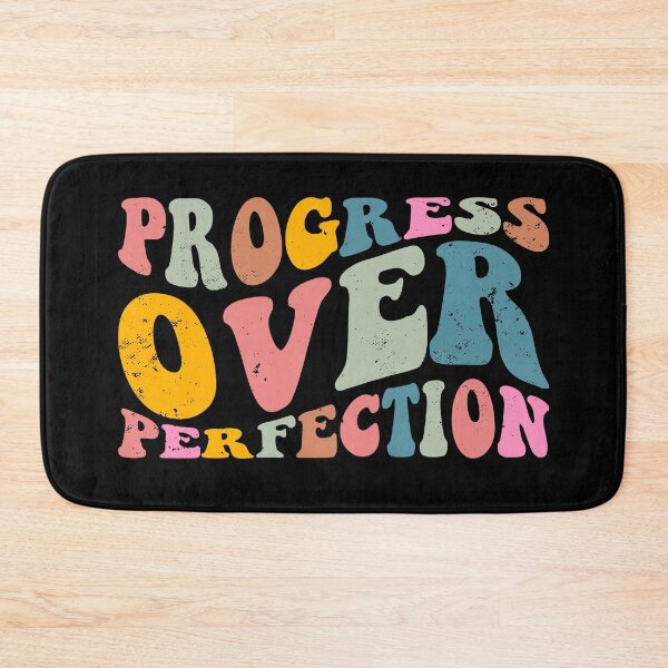 Item preview, Progress Over Perfection Motivational Teacher designed and sold by ambaart.