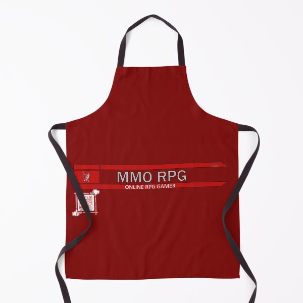 Item preview, MMO RPG - Online RPG Gamer Logo V2 (Red/Gray) designed and sold by Visual Resolutions.